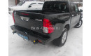 Бампер задний усиленный "KDT" на Toyota Hilux с 2015г. выпуска