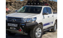 Пороги силовые "RIVAL" на Toyota Hilux с 2015г. выпуска