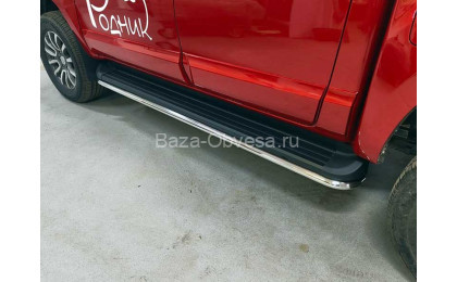 Защита порогов FOTTUNG724-20 для Foton Tunland G7