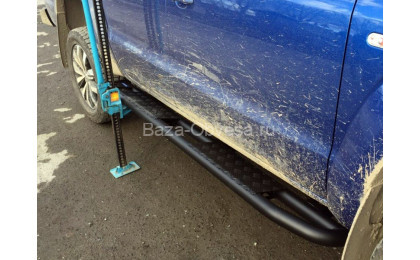 Пороги силовые "RIVAL" на Volkswagen Amarok
